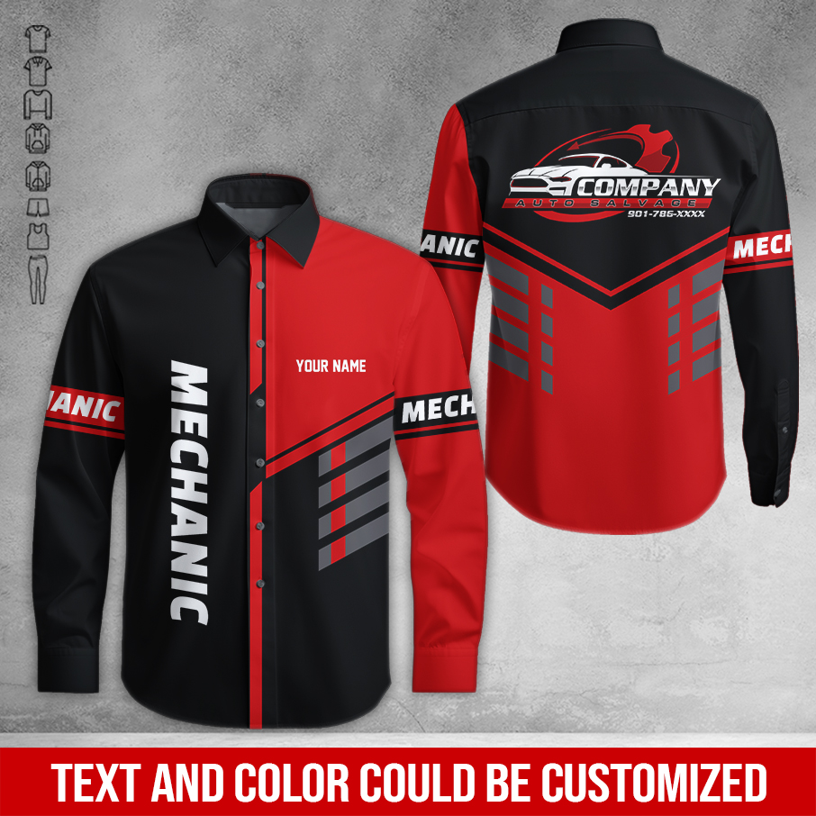 5815964-customized-text-mechanic-3d-all-over-printed-clothes-am469-16.jpg Custom Text Mechanic 3D Hoodie - photo 16