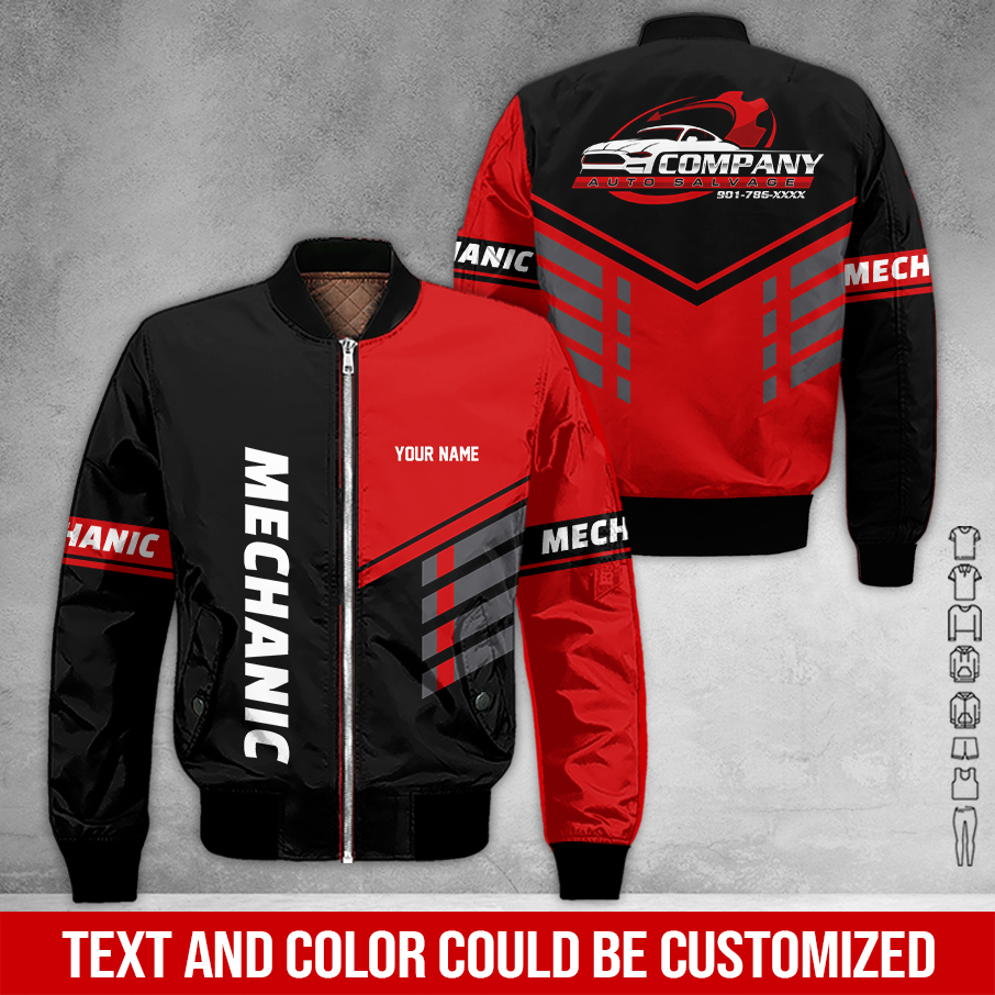 5815964-customized-text-mechanic-3d-all-over-printed-clothes-am469-18.jpg Custom Text Mechanic 3D Hoodie - photo 18