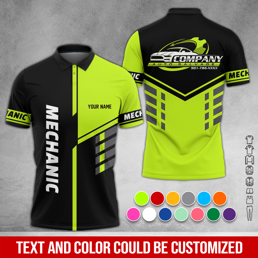 5815964-customized-text-mechanic-3d-all-over-printed-clothes-am469-2.jpg Custom Text Mechanic 3D Hoodie - photo 2