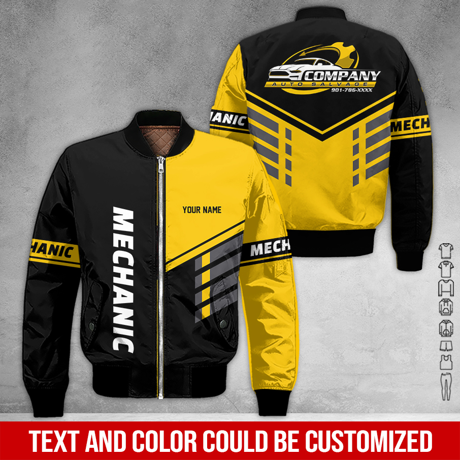 5815964-customized-text-mechanic-3d-all-over-printed-clothes-am469-27.jpg Custom Text Mechanic 3D Hoodie - photo 27