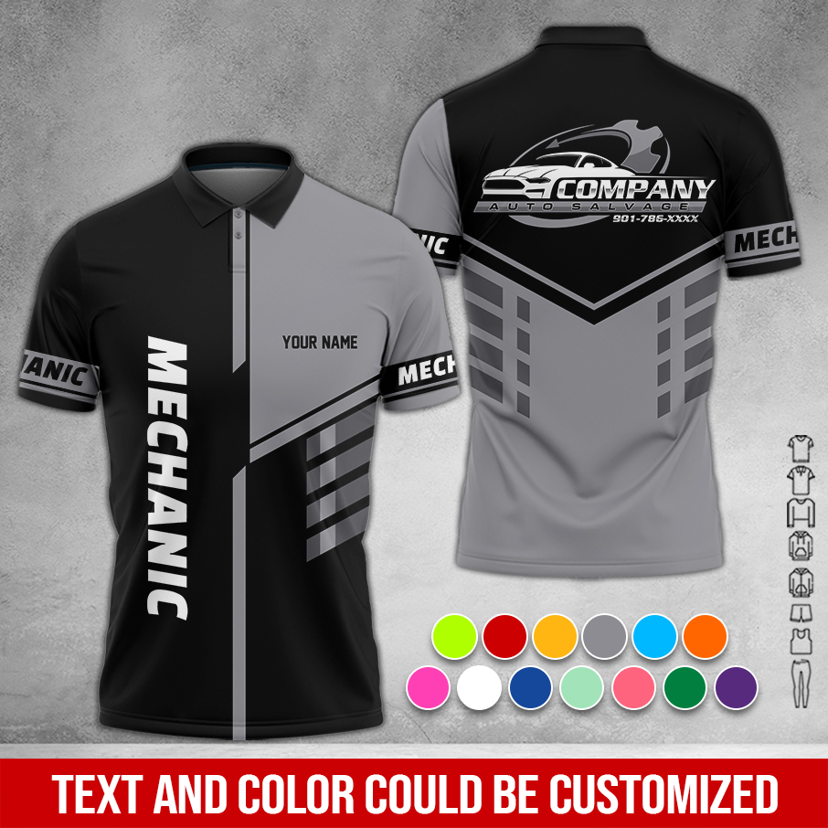 5815964-customized-text-mechanic-3d-all-over-printed-clothes-am469-29.jpg Custom Text Mechanic 3D Hoodie - photo 29
