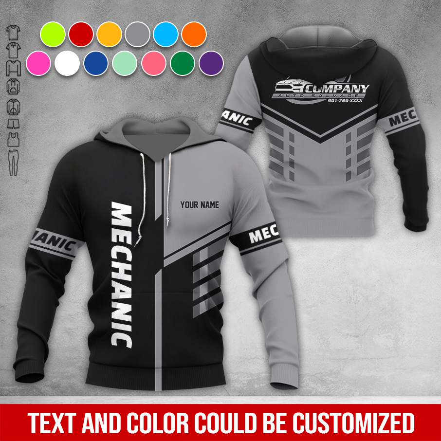 5815964-customized-text-mechanic-3d-all-over-printed-clothes-am469-32.jpg Custom Text Mechanic 3D Hoodie - photo 32