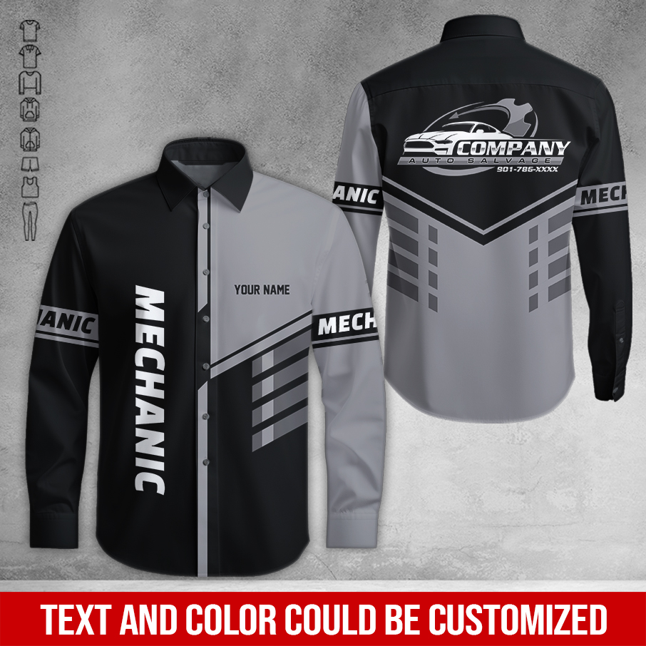 5815964-customized-text-mechanic-3d-all-over-printed-clothes-am469-34.jpg Custom Text Mechanic 3D Hoodie - photo 34