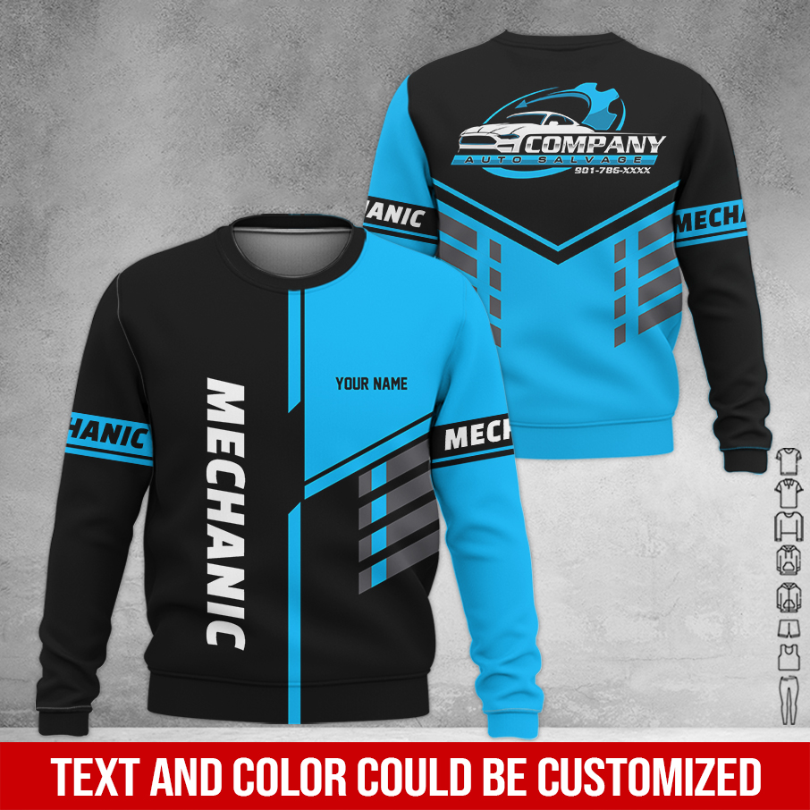 5815964-customized-text-mechanic-3d-all-over-printed-clothes-am469-40.jpg Custom Text Mechanic 3D Hoodie - photo 40