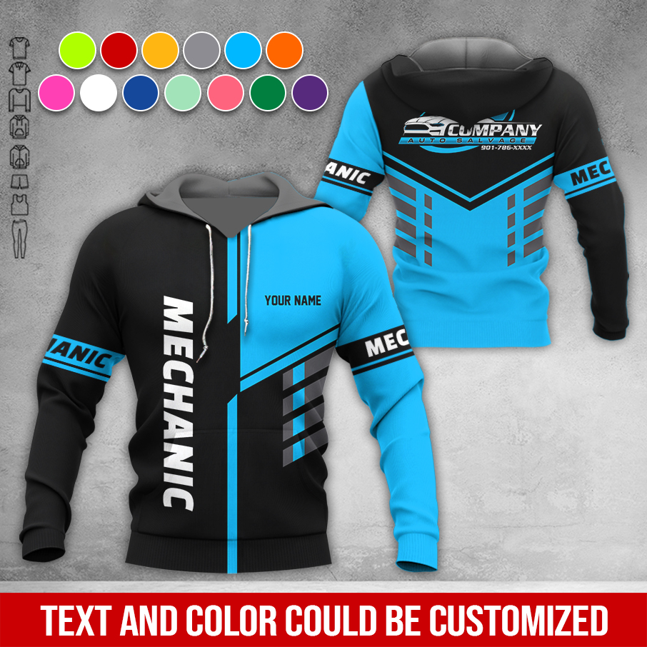 5815964-customized-text-mechanic-3d-all-over-printed-clothes-am469-41.jpg Custom Text Mechanic 3D Hoodie - photo 41