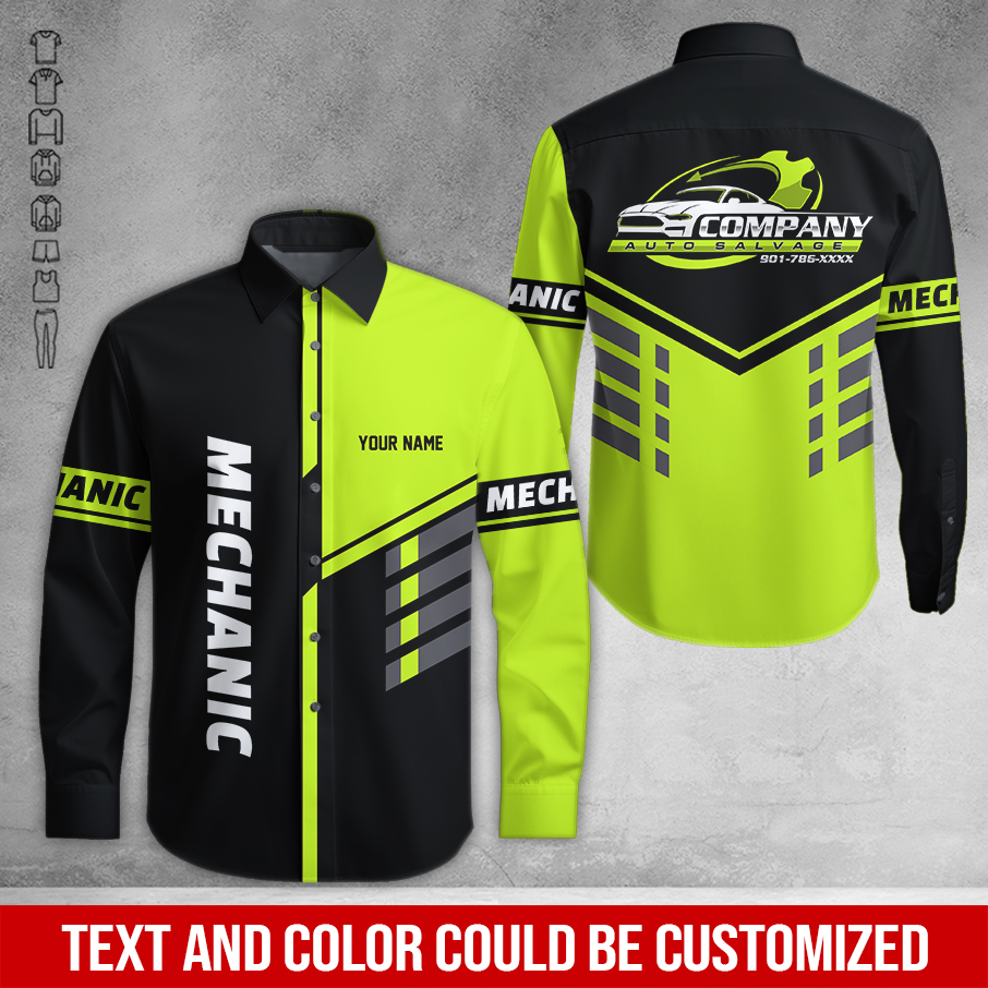 5815964-customized-text-mechanic-3d-all-over-printed-clothes-am469-7.jpg Custom Text Mechanic 3D Hoodie - photo 7