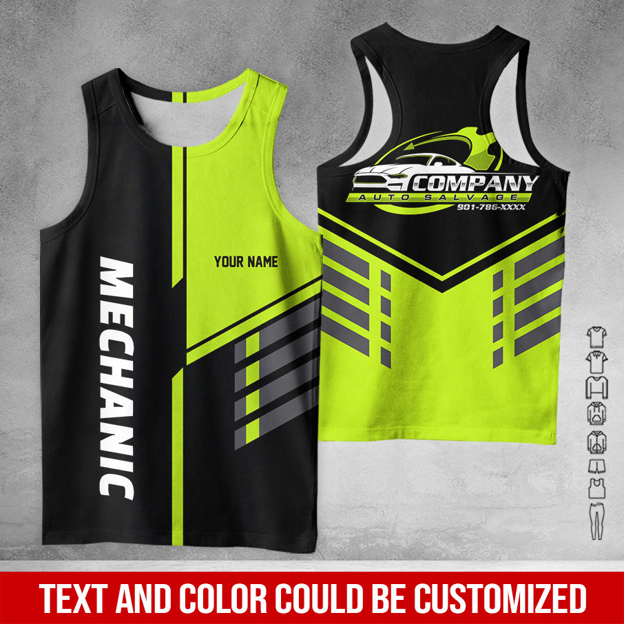 5815964-customized-text-mechanic-3d-all-over-printed-clothes-am469-8.jpg Custom Text Mechanic 3D Hoodie - photo 8