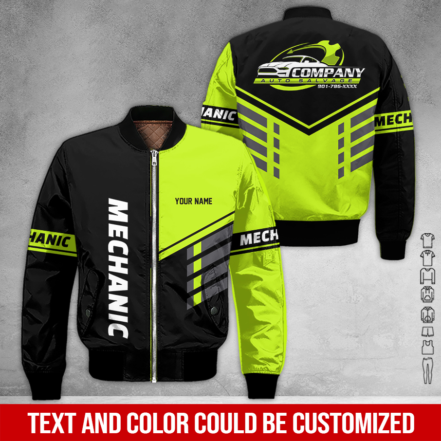 5815964-customized-text-mechanic-3d-all-over-printed-clothes-am469-9.jpg Custom Text Mechanic 3D Hoodie - photo 9