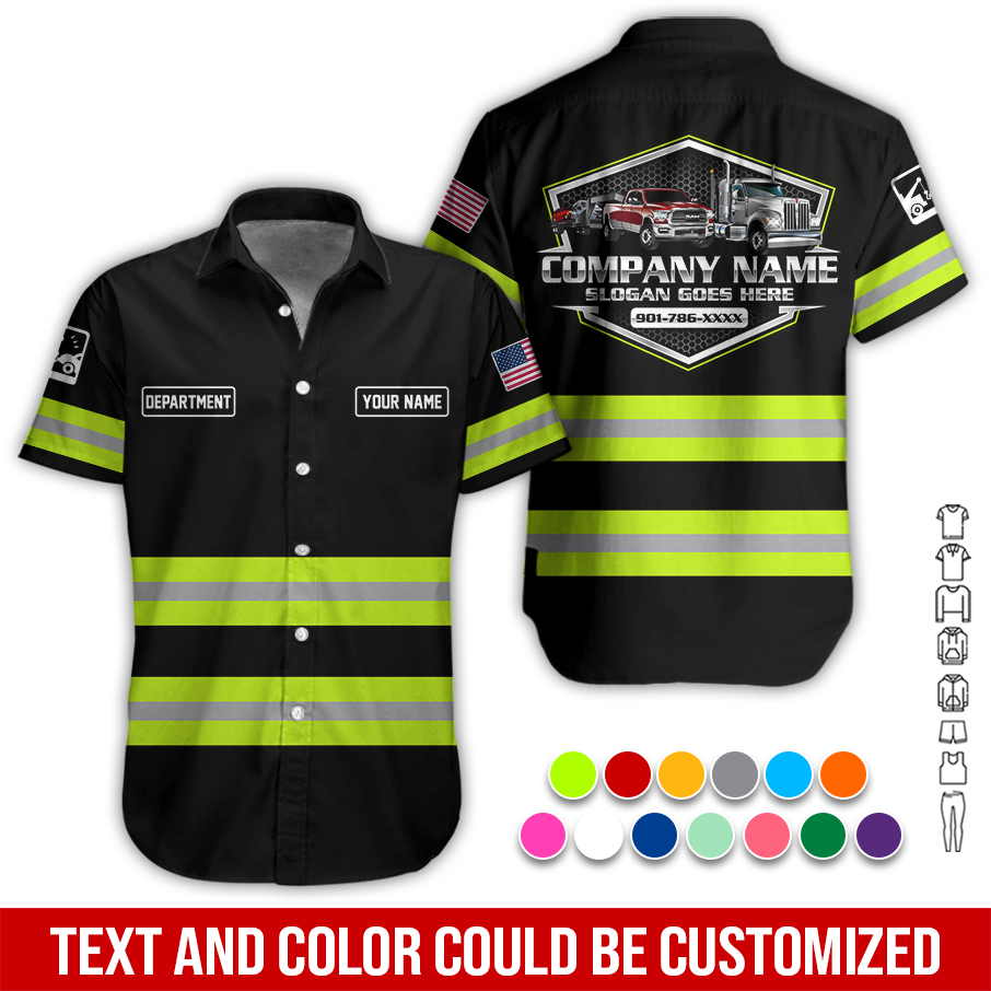 Custom Tow Truck 3D Hoodie - photo 3