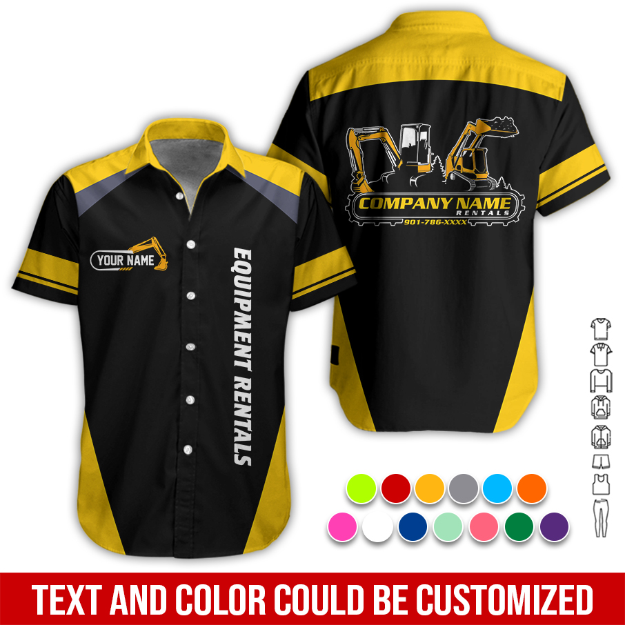 Custom Construction Equipment Rental 3D Hoodie - photo 21