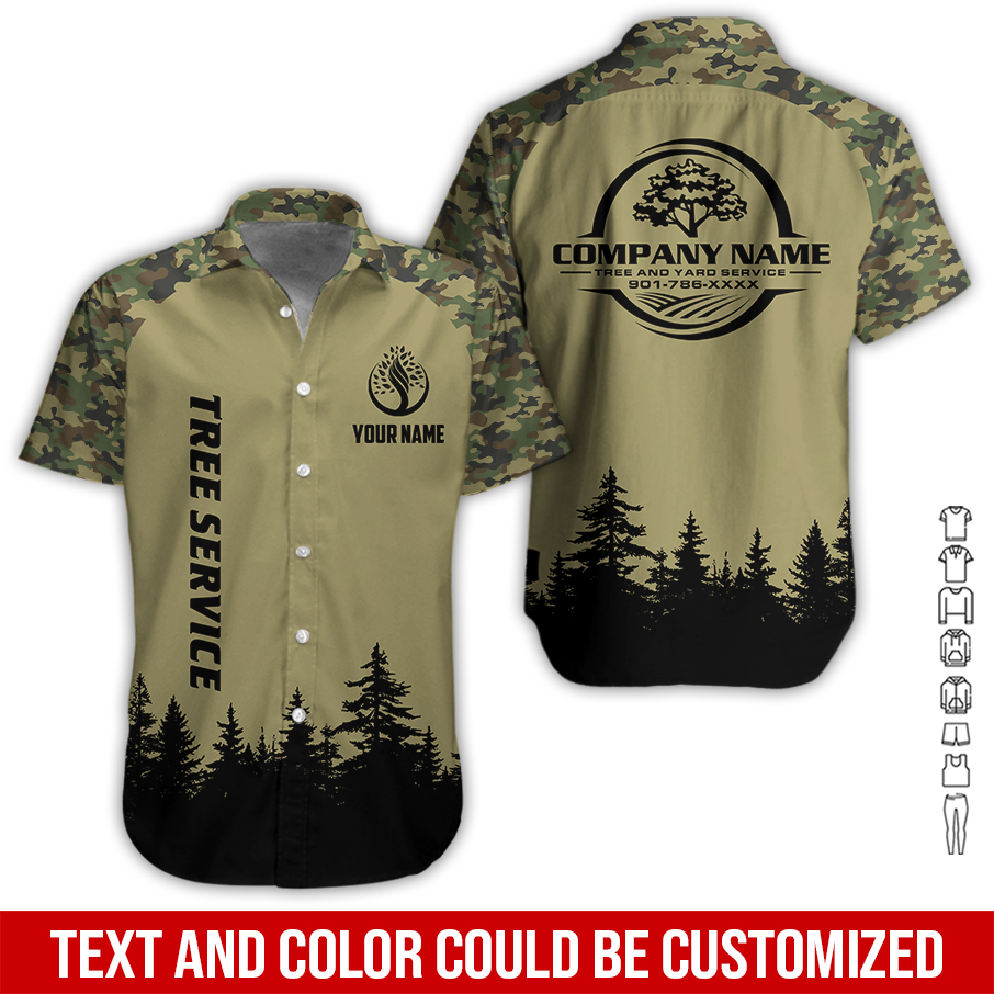 Custom Tree Service 3D Hoodie - photo 3
