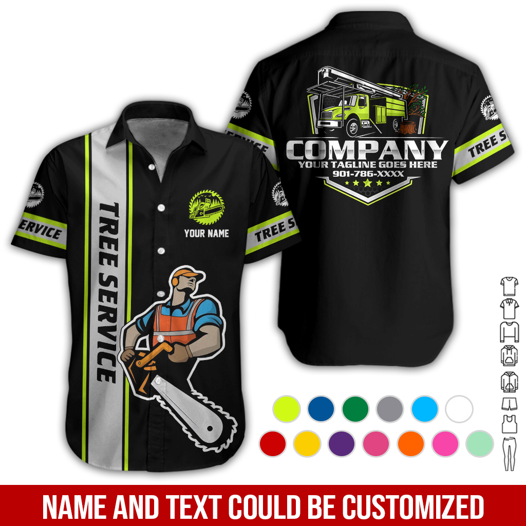 Custom Tree Service 3D Hoodie - photo 3