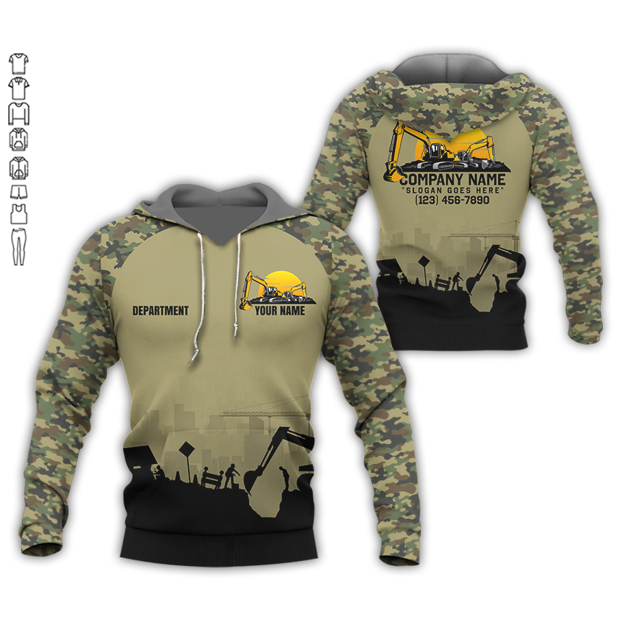 Heavy Equipment 3D Hoodie - photo 5