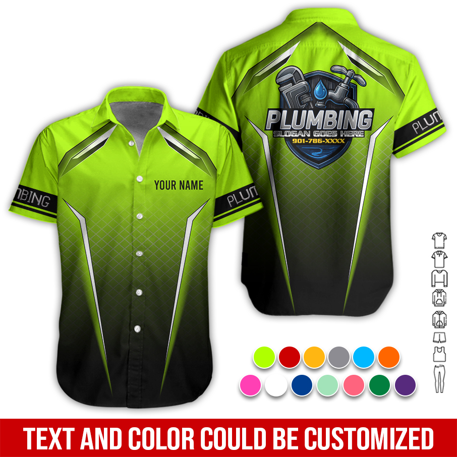 Custom Plumbing 3D Hoodie - photo 3