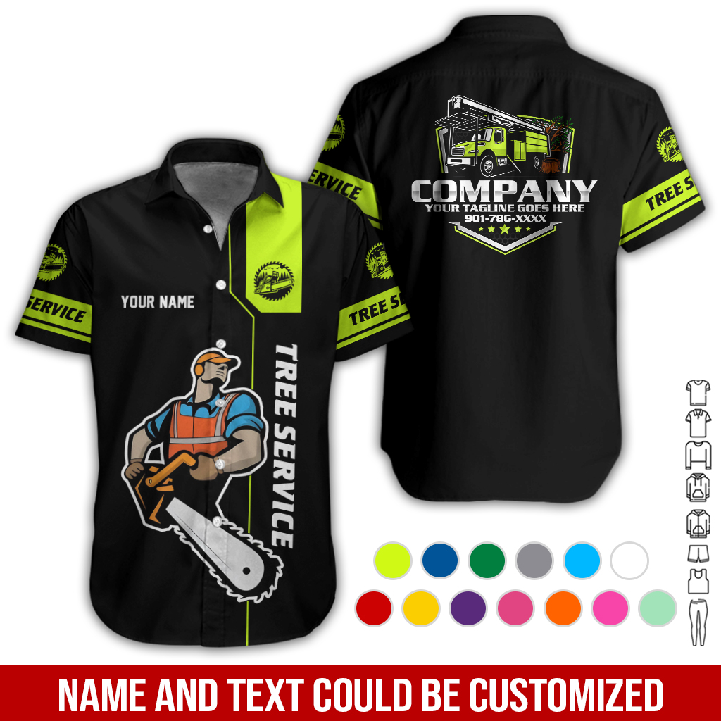Custom Tree Service 3D Hoodie - photo 3