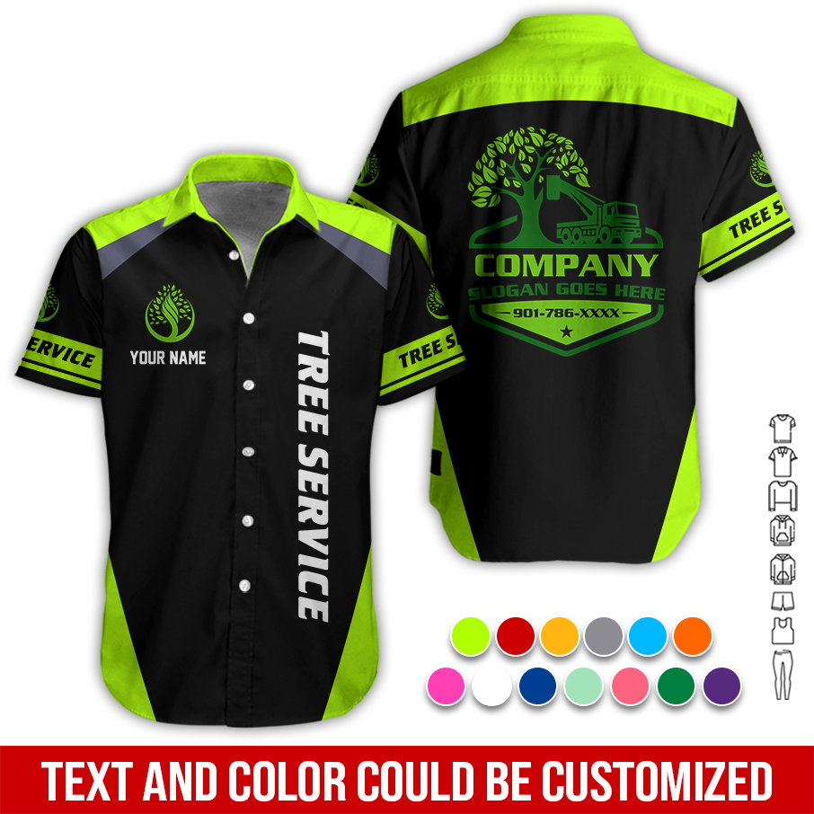 Custom Tree Service 3D Hoodie - photo 3