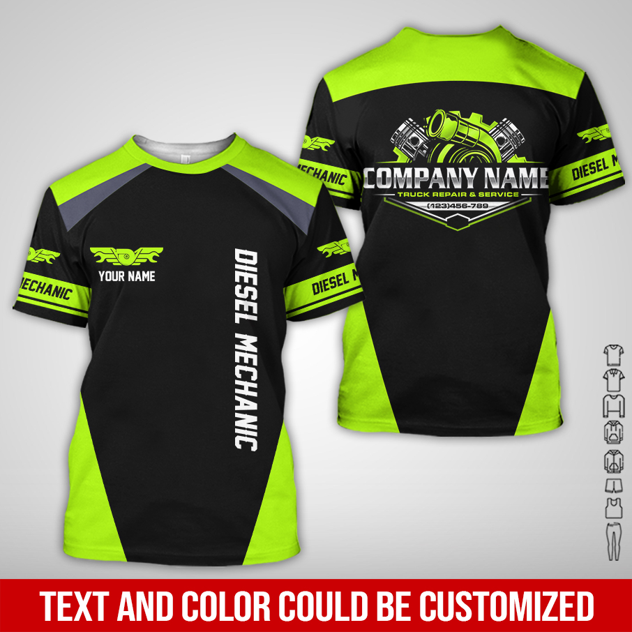5845707-customized-text-and-diesel-mechanic-uniform-3d-all-over-printed-clothes-am512-1.jpg Custom Text and Diesel Mechanic Uniform 3D Hoodie