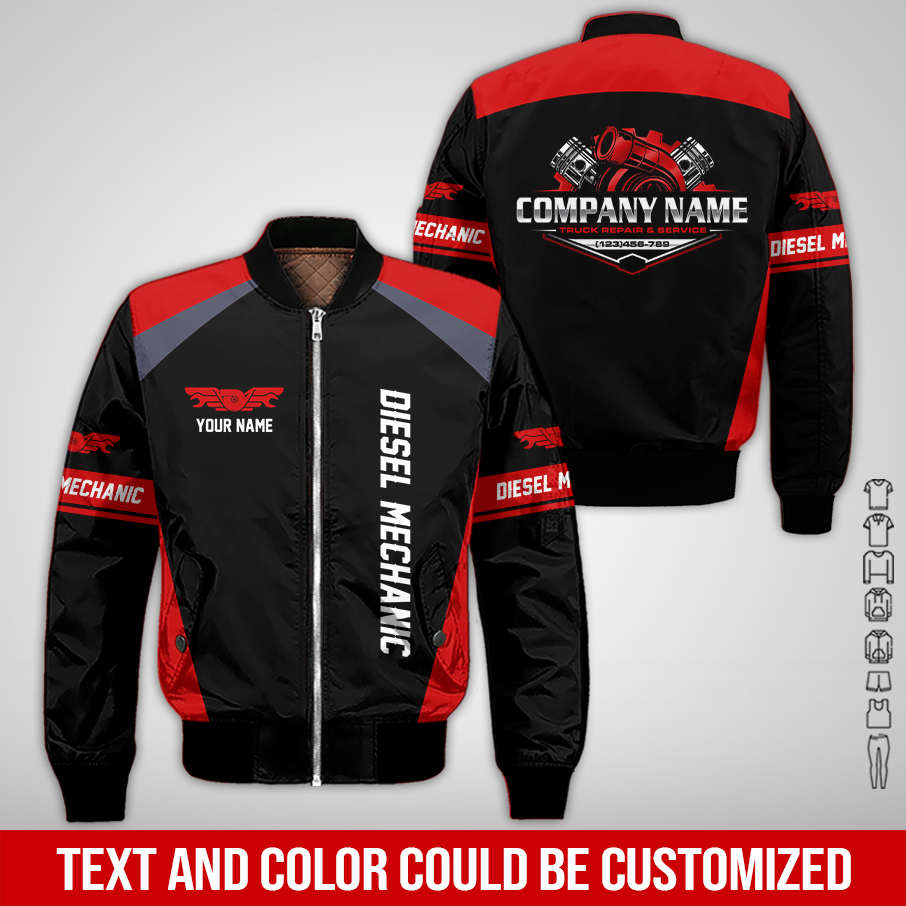 5845707-customized-text-and-diesel-mechanic-uniform-3d-all-over-printed-clothes-am512-18.jpg Custom Text and Diesel Mechanic Uniform 3D Hoodie - photo 18