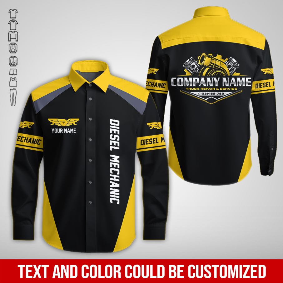 5845707-customized-text-and-diesel-mechanic-uniform-3d-all-over-printed-clothes-am512-25.jpg Custom Text and Diesel Mechanic Uniform 3D Hoodie - photo 25