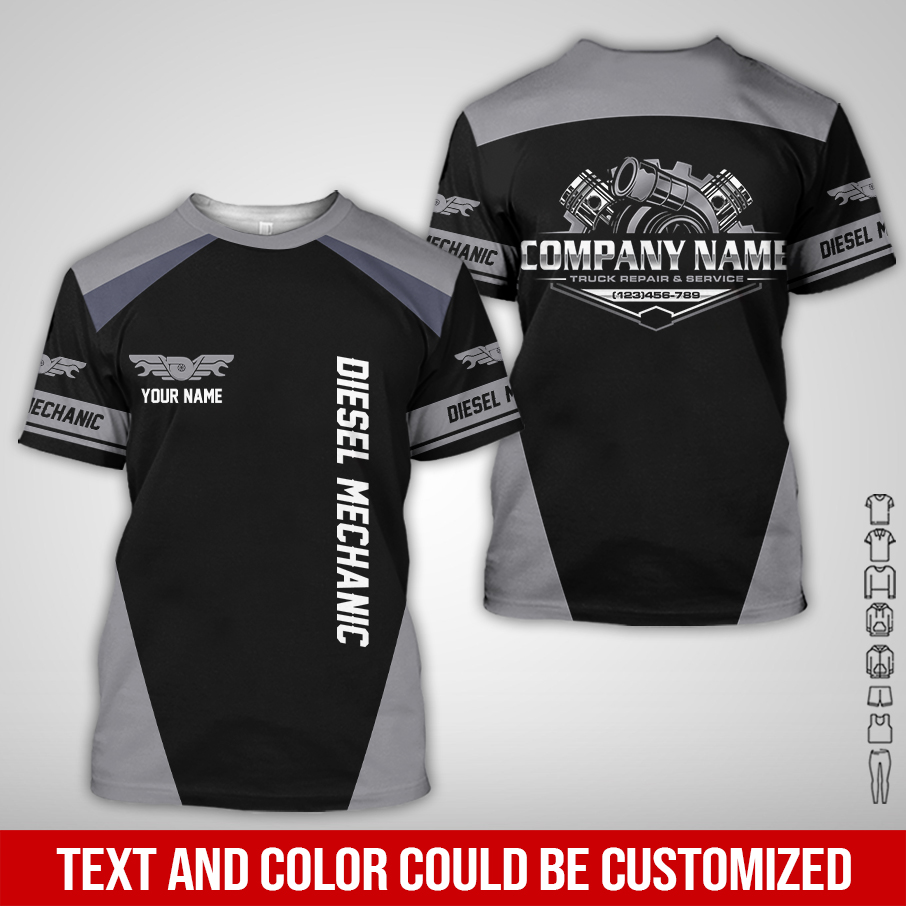 5845707-customized-text-and-diesel-mechanic-uniform-3d-all-over-printed-clothes-am512-28.jpg Custom Text and Diesel Mechanic Uniform 3D Hoodie - photo 28