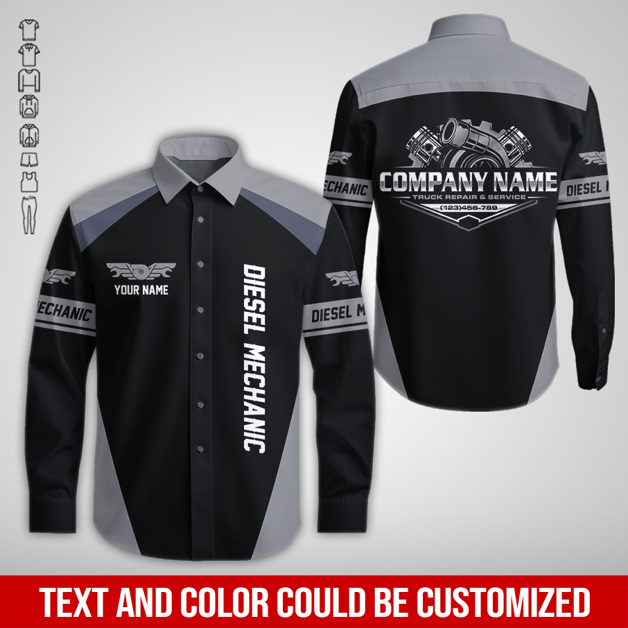 5845707-customized-text-and-diesel-mechanic-uniform-3d-all-over-printed-clothes-am512-34.jpg Custom Text and Diesel Mechanic Uniform 3D Hoodie - photo 34