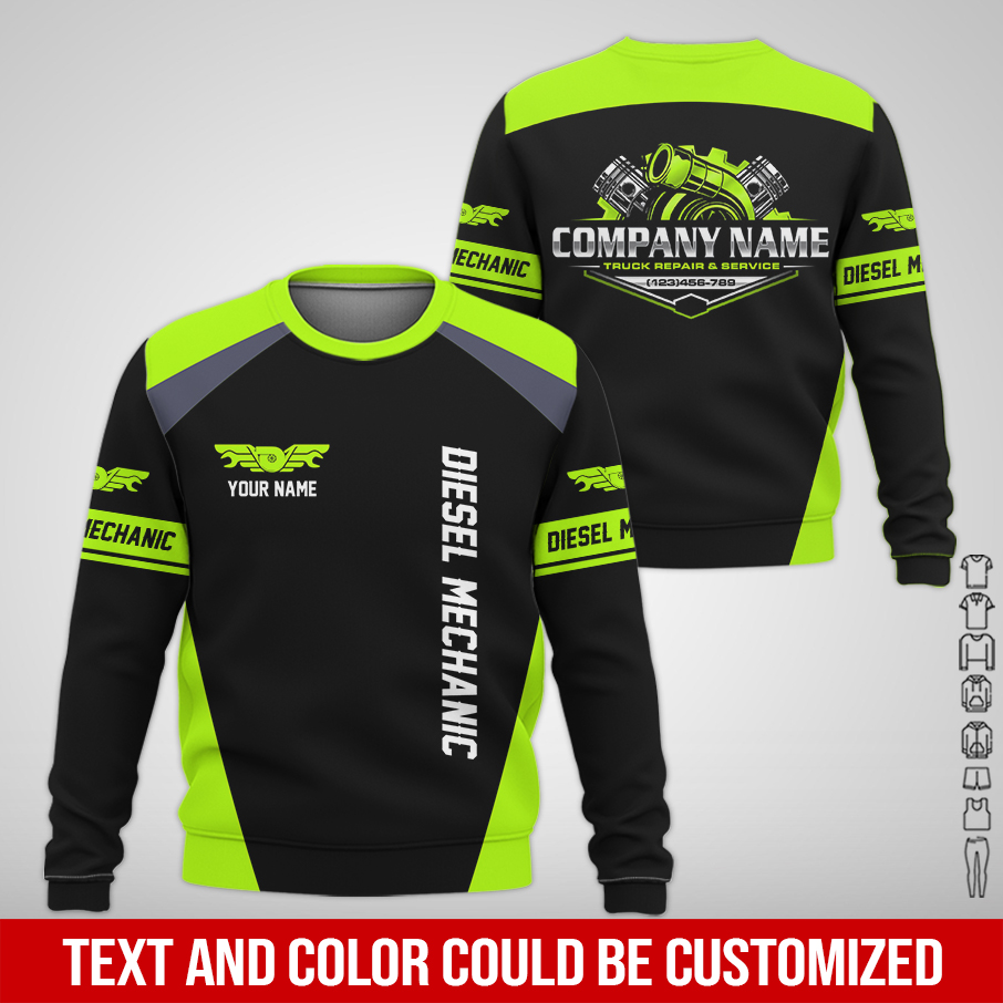 5845707-customized-text-and-diesel-mechanic-uniform-3d-all-over-printed-clothes-am512-4.jpg Custom Text and Diesel Mechanic Uniform 3D Hoodie - photo 4