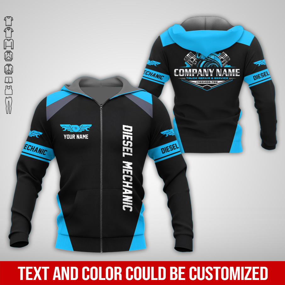 5845707-customized-text-and-diesel-mechanic-uniform-3d-all-over-printed-clothes-am512-42.jpg Custom Text and Diesel Mechanic Uniform 3D Hoodie - photo 42