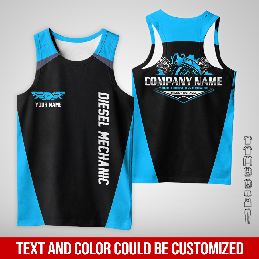 5845707-customized-text-and-diesel-mechanic-uniform-3d-all-over-printed-clothes-am512-44.jpg Custom Text and Diesel Mechanic Uniform 3D Hoodie - photo 44
