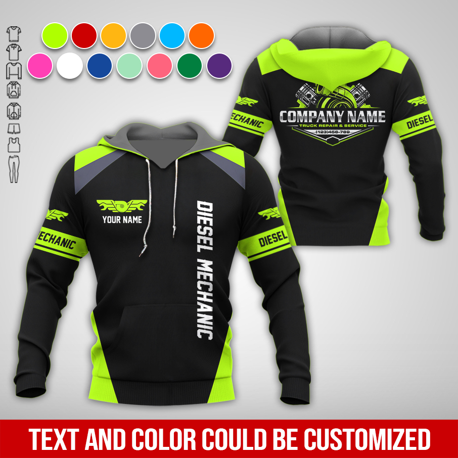 5845707-customized-text-and-diesel-mechanic-uniform-3d-all-over-printed-clothes-am512-5.jpg Custom Text and Diesel Mechanic Uniform 3D Hoodie - photo 5