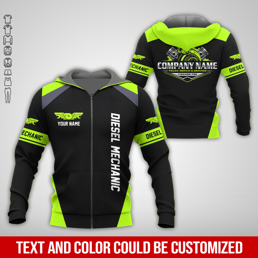 5845707-customized-text-and-diesel-mechanic-uniform-3d-all-over-printed-clothes-am512-6.jpg Custom Text and Diesel Mechanic Uniform 3D Hoodie - photo 6