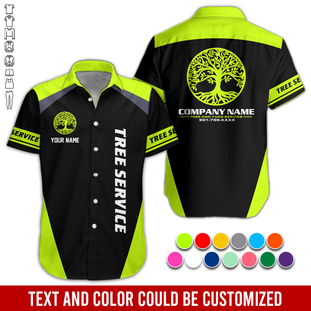 Custom Tree Service 3D Hoodie - photo 3