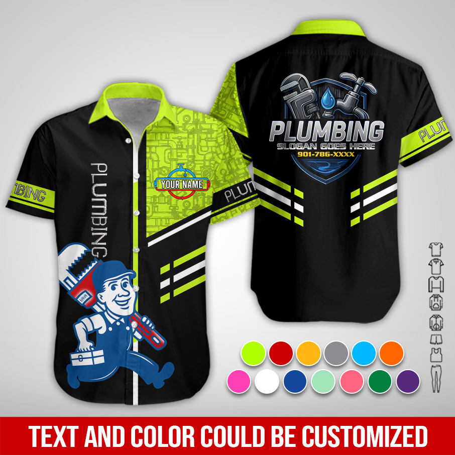 Custom Plumbing 3D Hoodie - photo 3