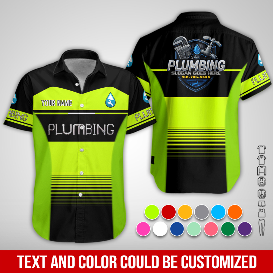 Custom Plumbing 3D Hoodie - photo 3