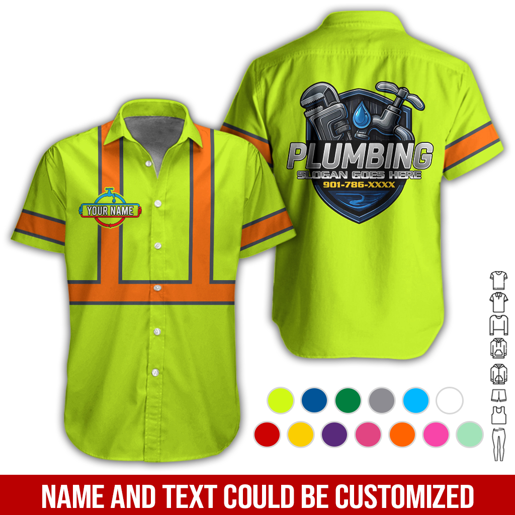 Custom Plumbing 3D Hoodie - photo 3