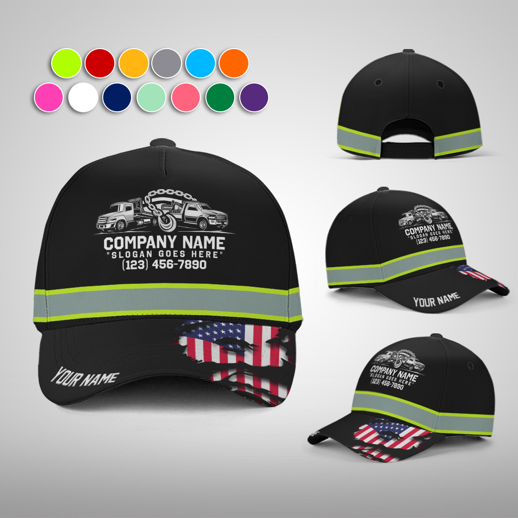 Custom Tow Truck Cap