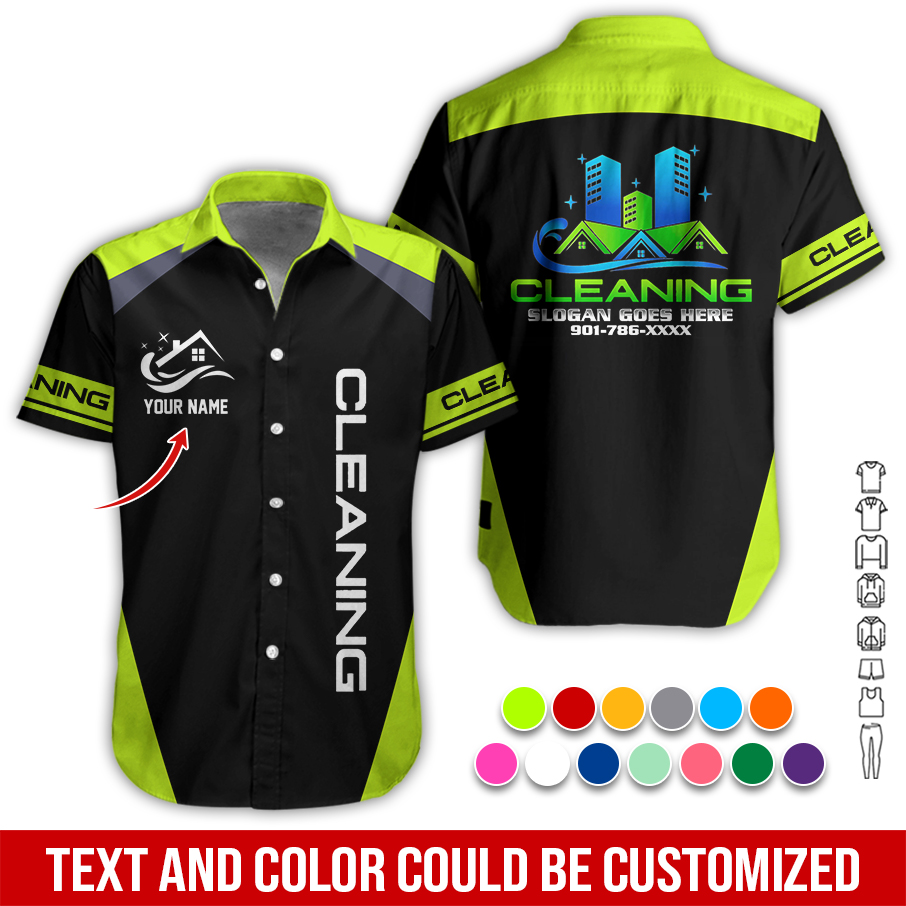 Custom Cleaning Service 3D Hoodie - photo 3