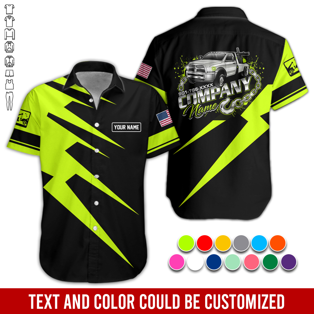 Custom Tow Truck 3D Hoodie - photo 3