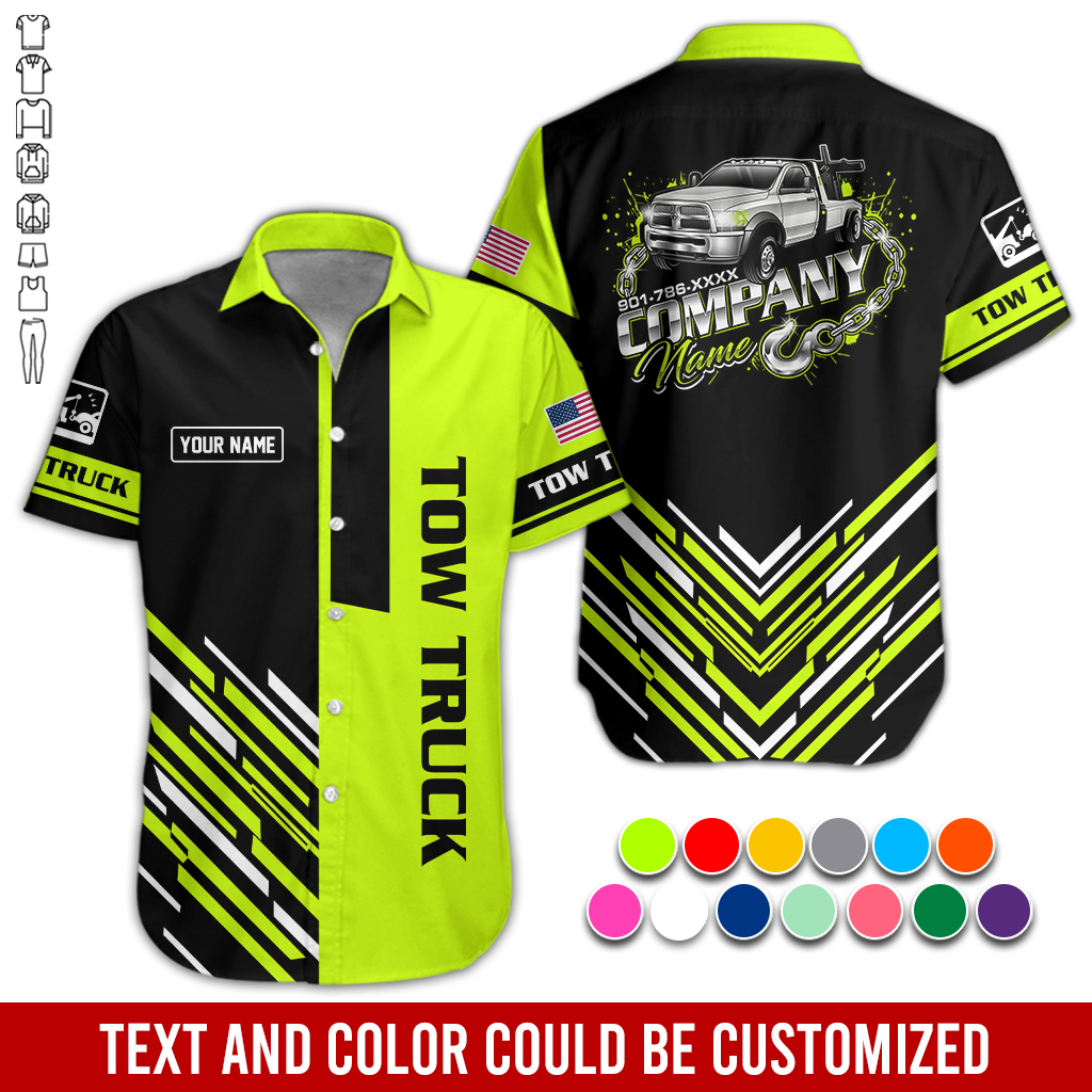 Custom Tow Truck 3D Hoodie - photo 3