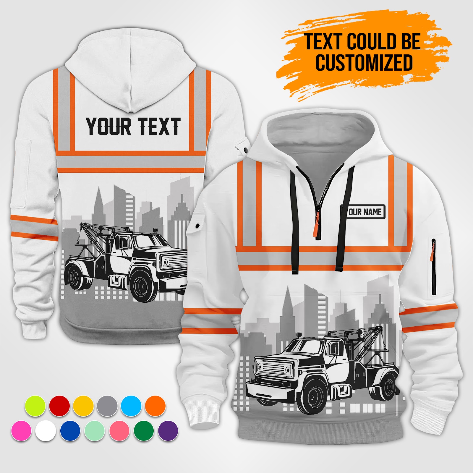 5870912-personalized-name-tow-truck-3d-all-over-printed-clothes-op517-8.jpg Custom Tow Truck 3D Hoodie - photo 8