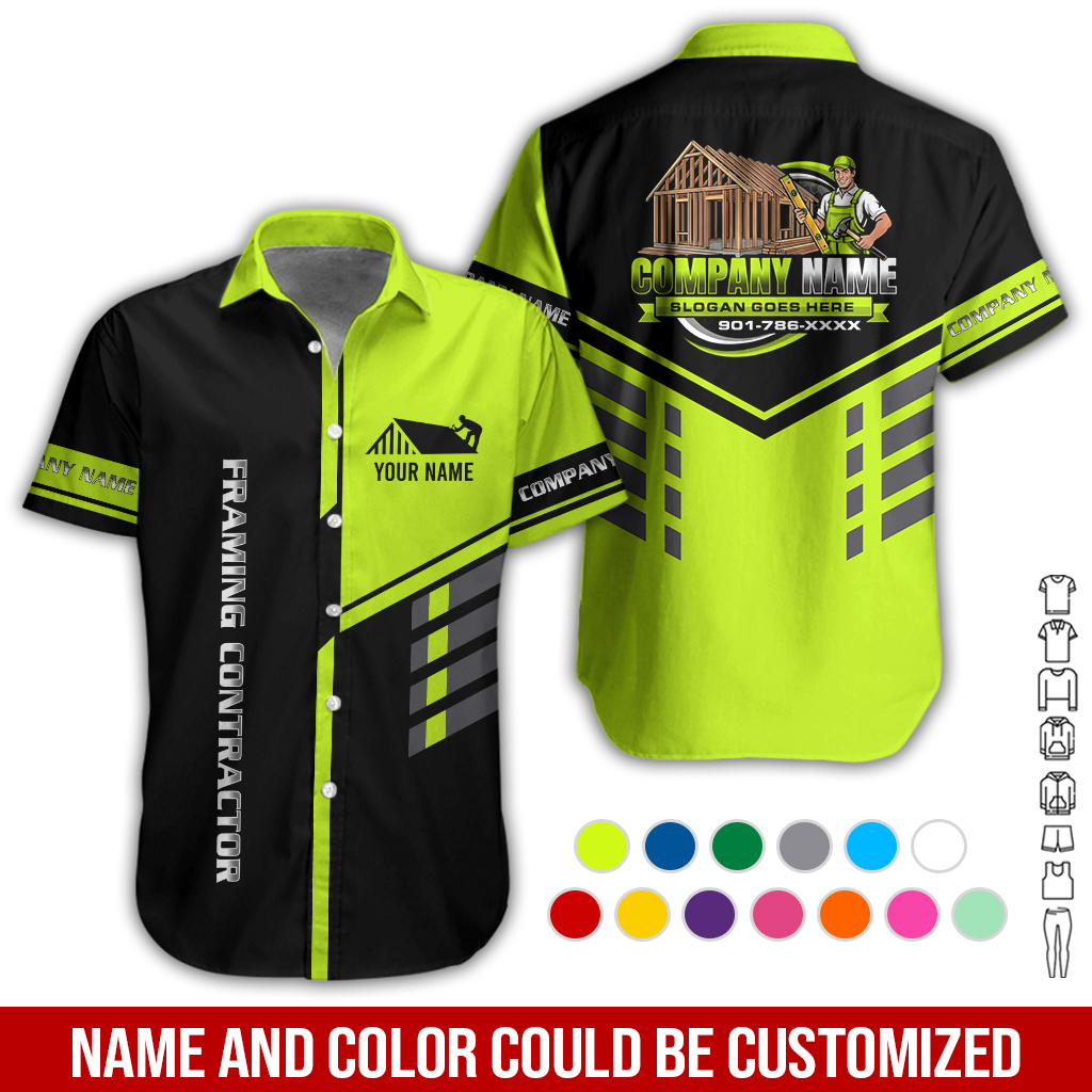 Custom Framing Contractor Best Uniform 3D Hoodie - photo 3