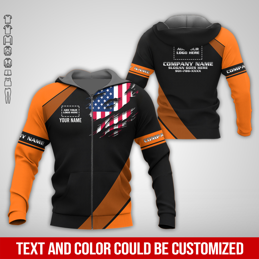 6038982-personalized-name-and-color-uniform-3d-quarter-zip-hoodie-am862-51.jpg Custom Uniform 3D Quarter Zip Hoodie - photo 51