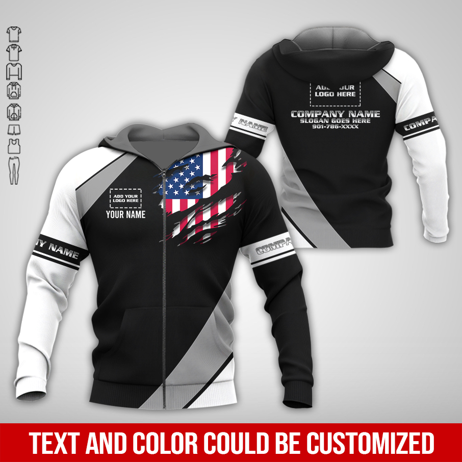 6038982-personalized-name-and-color-uniform-3d-quarter-zip-hoodie-am862-69.jpg Custom Uniform 3D Quarter Zip Hoodie - photo 69
