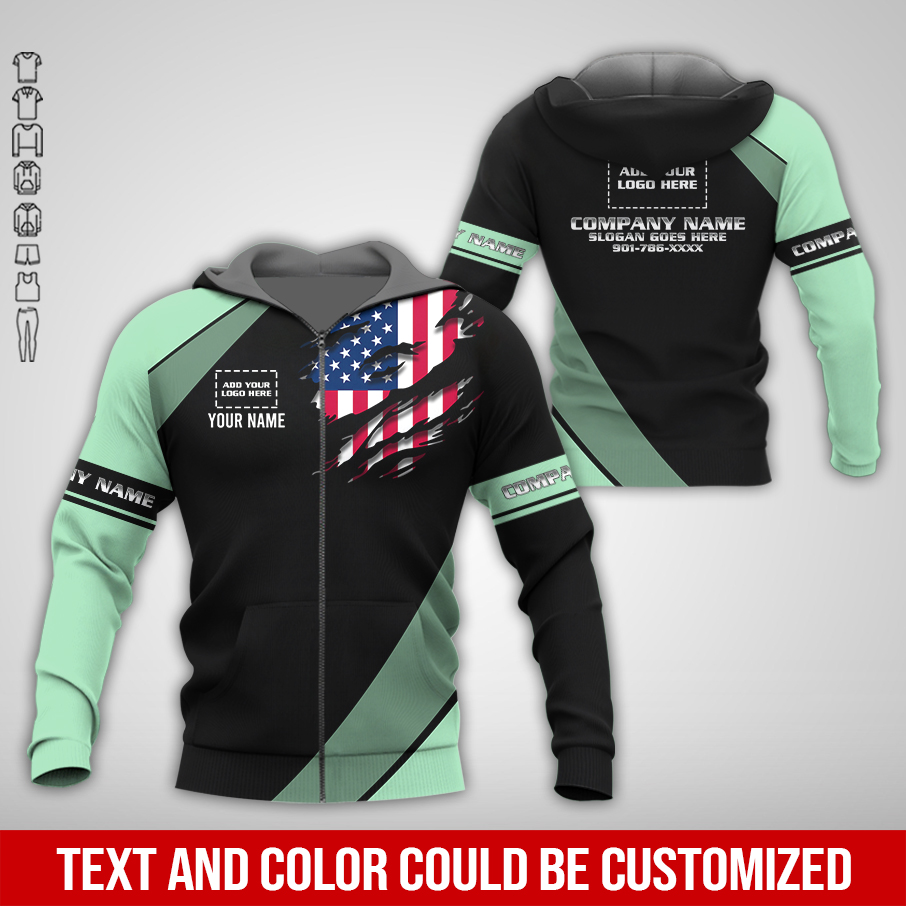6038982-personalized-name-and-color-uniform-3d-quarter-zip-hoodie-am862-87.jpg Custom Uniform 3D Quarter Zip Hoodie - photo 87
