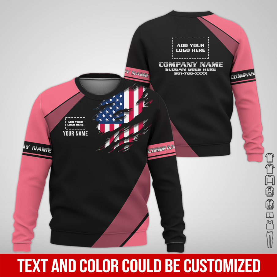6038982-personalized-name-and-color-uniform-3d-quarter-zip-hoodie-am862-94.jpg Custom Uniform 3D Quarter Zip Hoodie - photo 94