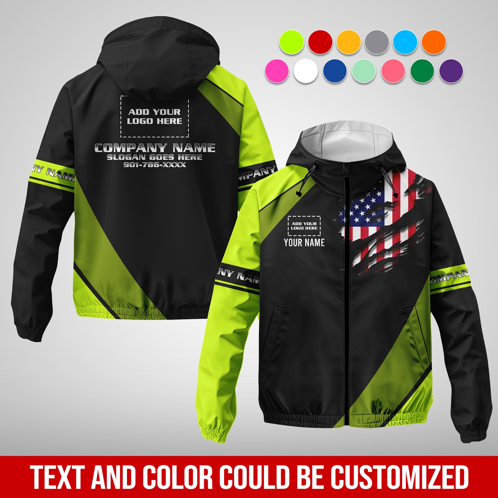 Custom Uniform 3D Quarter Zip Hoodie