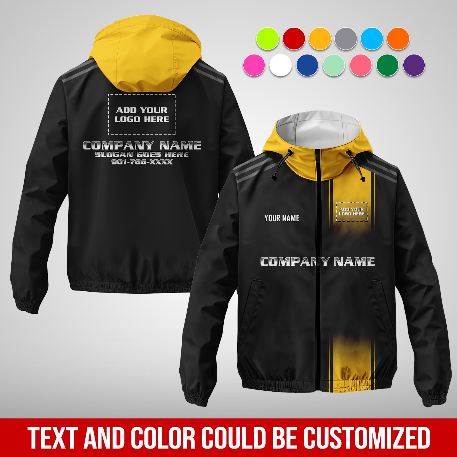 6039932-personalized-name-and-color-uniform-3d-quarter-zip-hoodie-am866-3.jpg Custom Uniform 3D Quarter Zip Hoodie - photo 3