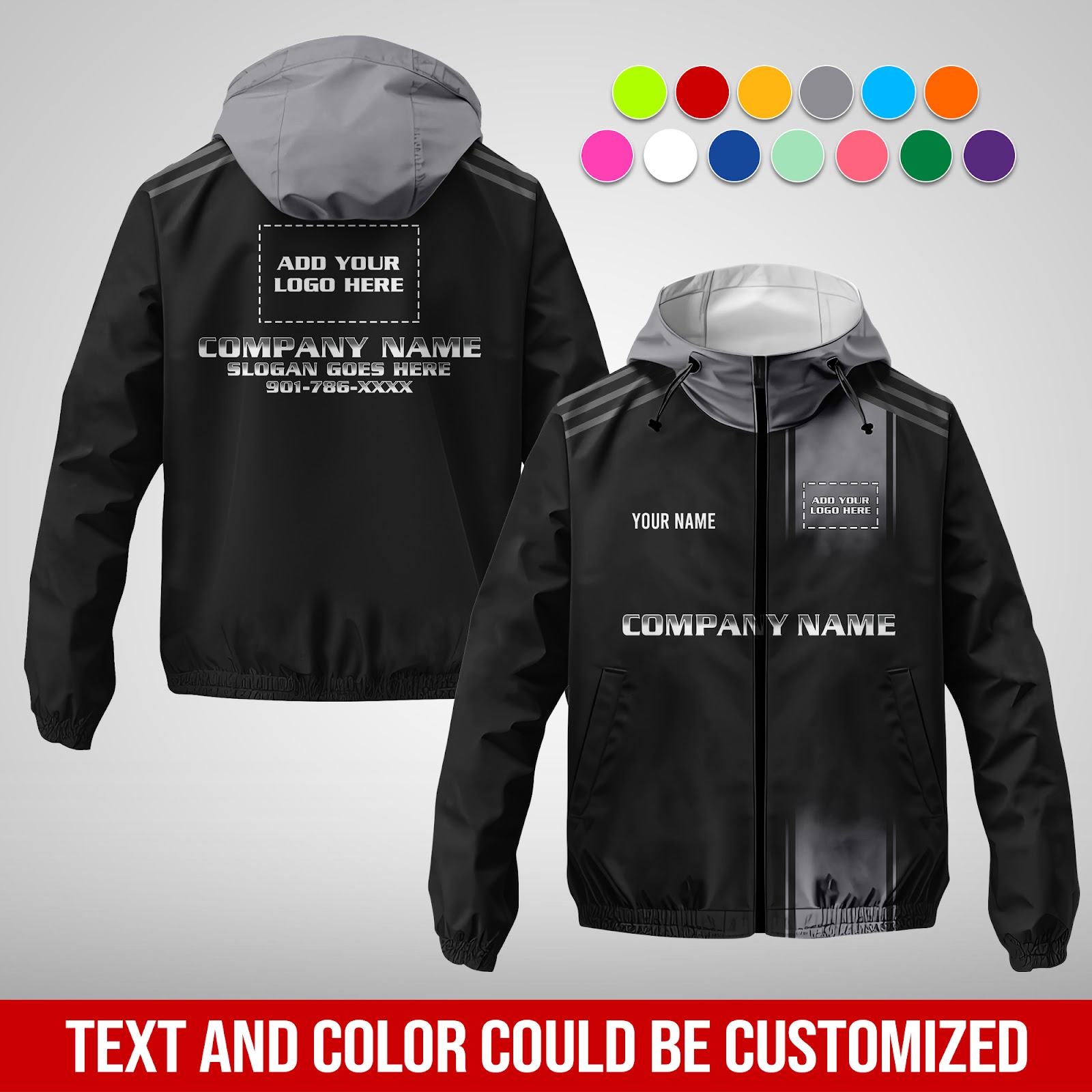 6039932-personalized-name-and-color-uniform-3d-quarter-zip-hoodie-am866-4.jpg Custom Uniform 3D Quarter Zip Hoodie - photo 4