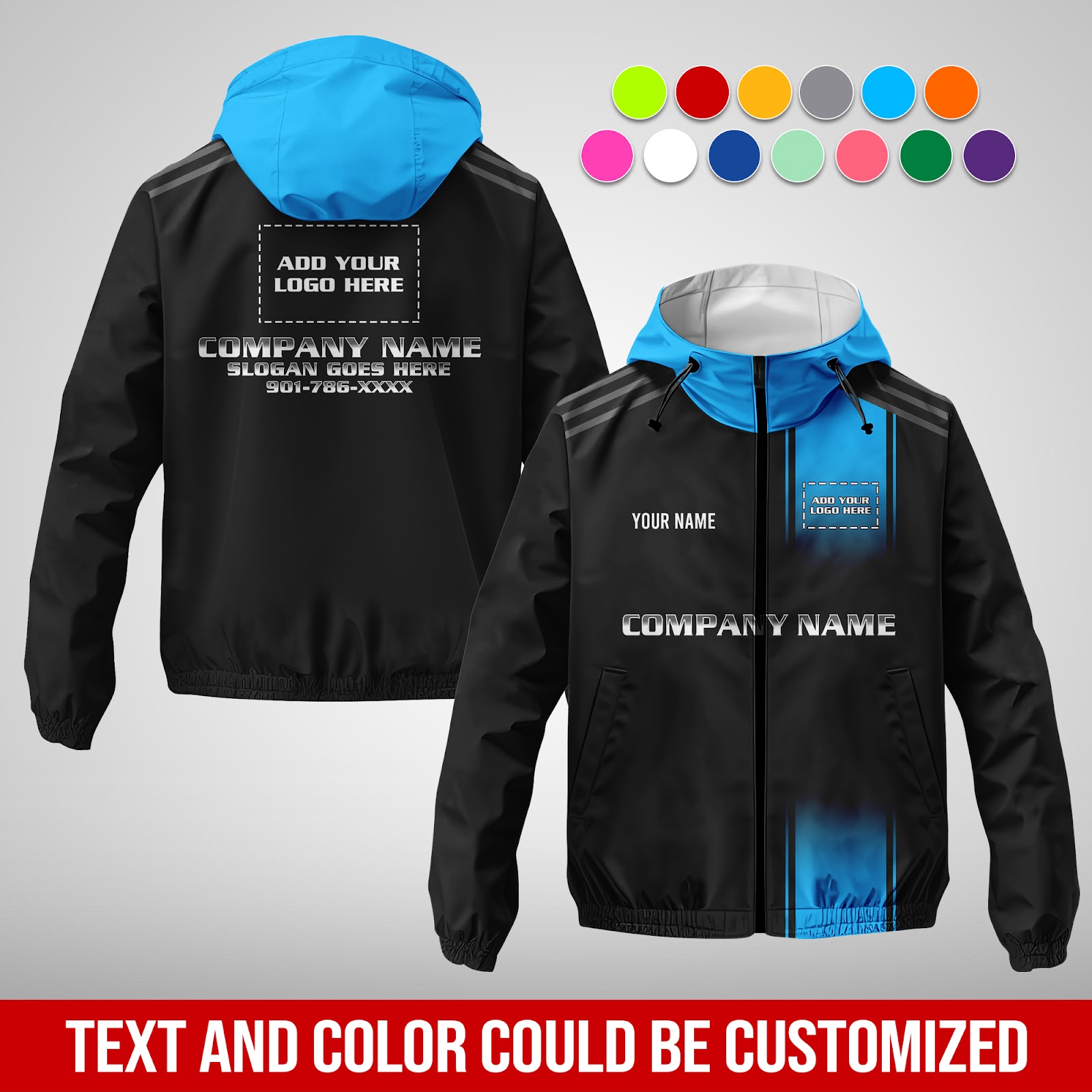 6039932-personalized-name-and-color-uniform-3d-quarter-zip-hoodie-am866-5.jpg Custom Uniform 3D Quarter Zip Hoodie - photo 5