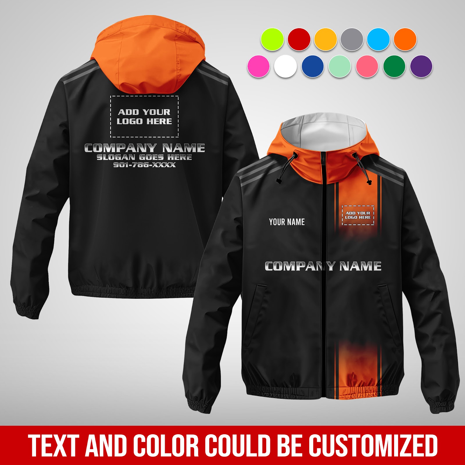 6039932-personalized-name-and-color-uniform-3d-quarter-zip-hoodie-am866-6.jpg Custom Uniform 3D Quarter Zip Hoodie - photo 6