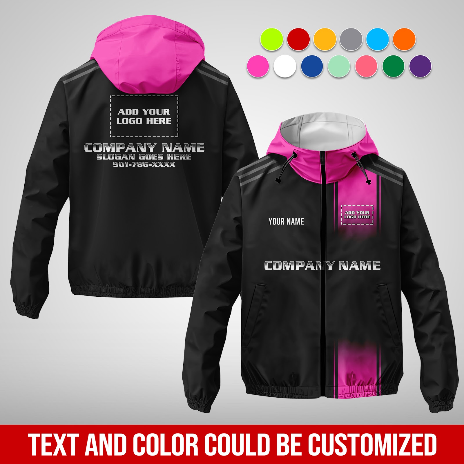 6039932-personalized-name-and-color-uniform-3d-quarter-zip-hoodie-am866-7.jpg Custom Uniform 3D Quarter Zip Hoodie - photo 7